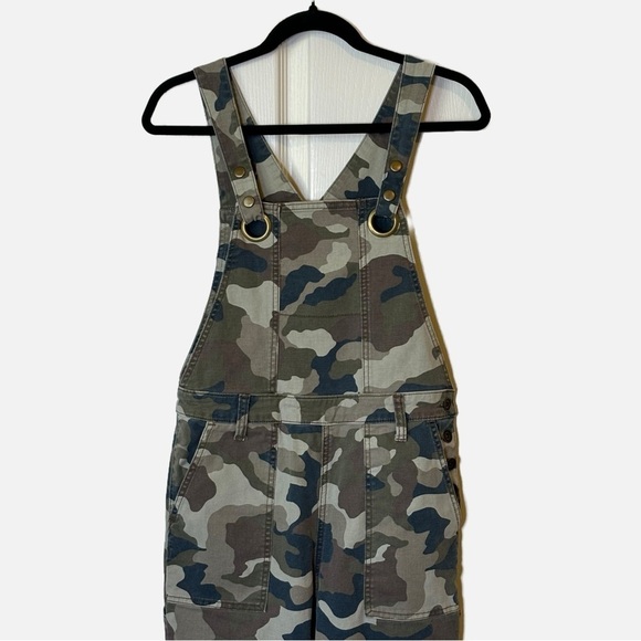 Anthropologie Carter Camouflage Camo Overalls Size 0 - Picture 2 of 15